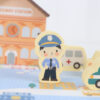 Urban Transportation DIY Fun Cartoon Toys Car for Toddler Age 3 4 5 6 Years Old Boys and Girls - Image 13