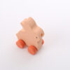 Wooden Rabbit Carrot Car Push Car - Image 3