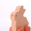 Wooden Rabbit Carrot Car Push Car - Image 7