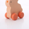 Wooden Rabbit Carrot Car Push Car - Image 8