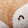 Lion Round Area Rug Kids Nursery Door Mat Soft - Image 4