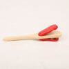 Wooden Percussion Instrument Finger Castanets - Image 2