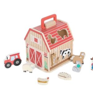 BW25194-Wooden Aninal Barn