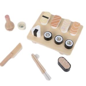 BW1228-Wooden Sushi Playset
