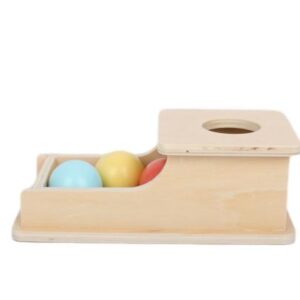 25237-Wooden Object Permanence Box