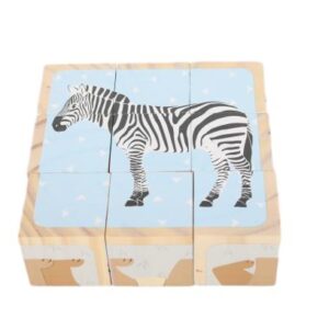 25167-Wooden Cube Puzzle