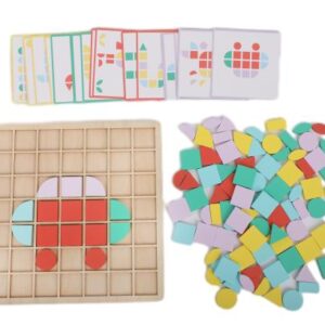 25116-Wooden Mosaic Puzzle