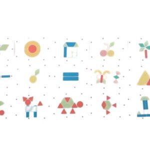 25111-Creative Wooden Shapes Puzzle