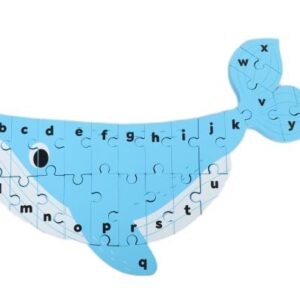 25124Alphabet Whale Puzzle