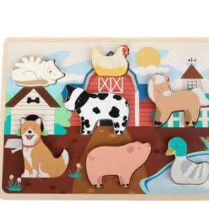25160-Wooden Puzzle-Farm