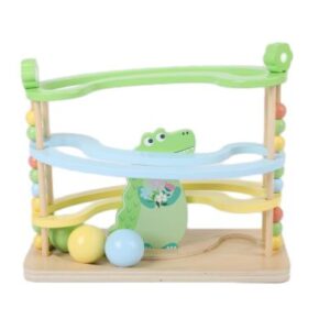 25197-Wooden Alligator Marble Run