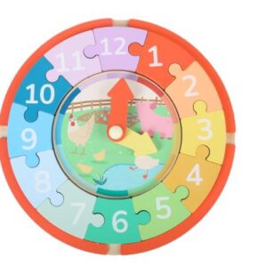 25123-Clock Shaped Puzzle