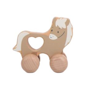 25234-Wooden Wheel Horse