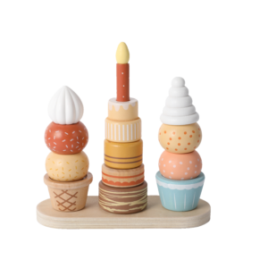 Wooden Stacking Cake