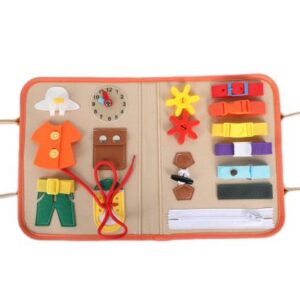 Montessori Multifunctional Felt Busy Bag