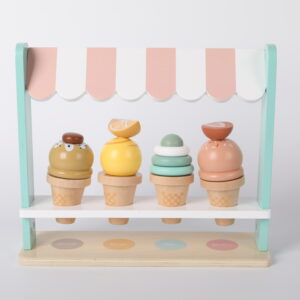 Wooden Ice Cream Stand