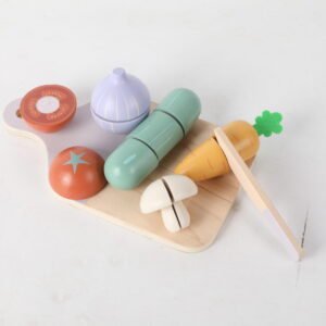 Wooden Vegetable Cutting Set
