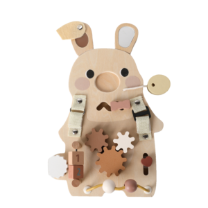 Wooden Bunny Activity Board