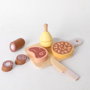Wooden Meat Cutting Set