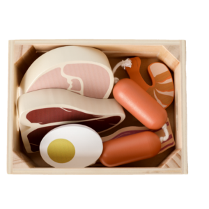 Wooden Meat Set
