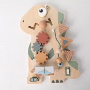 Wooden Dinosaur Activity Board