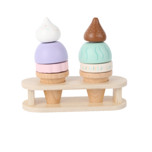 Wooden ice cream