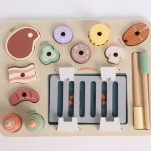 Wooden BBQ 3D Puzzle Set
