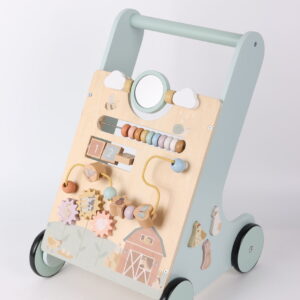 Multifunctional Wooden Activity Walker