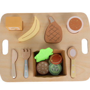 Wooden Airplane Meal